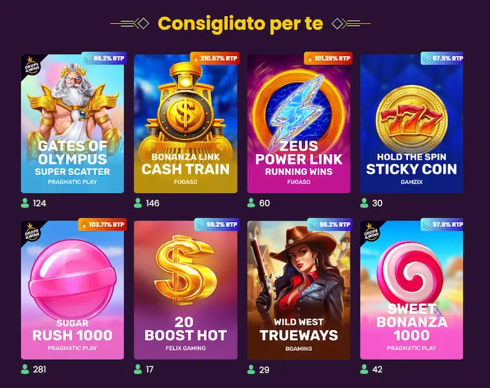 Bizzo Casino Italy Giochi
