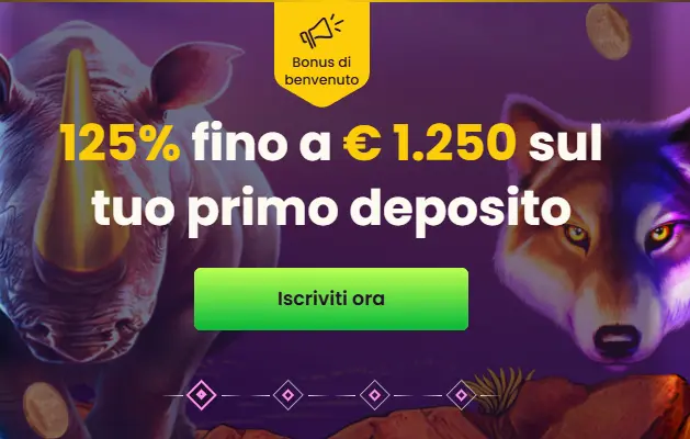 Bizzo Casino Italy bonus