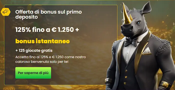 Bizzo Casino Italy prom